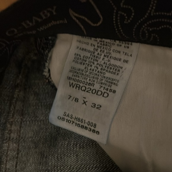 Wrangler Q-Baby Bootcut Jean Size 7/8 - Picture 3 of 6